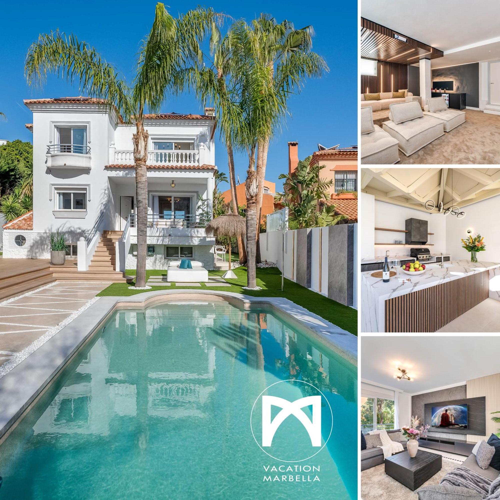 Vacation Marbella I Sunny Camelia Villa Heated Pool, Recently Renovated, Best Residential Neighborhood In Benalmadena, Short Walk To The Beach, Cinema Room Esterno foto